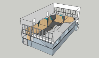 Ontwerp nieuwe bouldergym USC Amsterdam