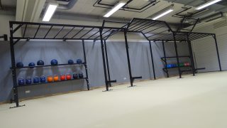 Fitness studio in sportcentrum Universum in Amsterdam-Oost