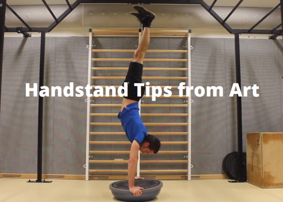 3 tips tot een handstand