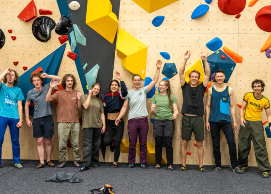 1x free bouldering at USC 👀